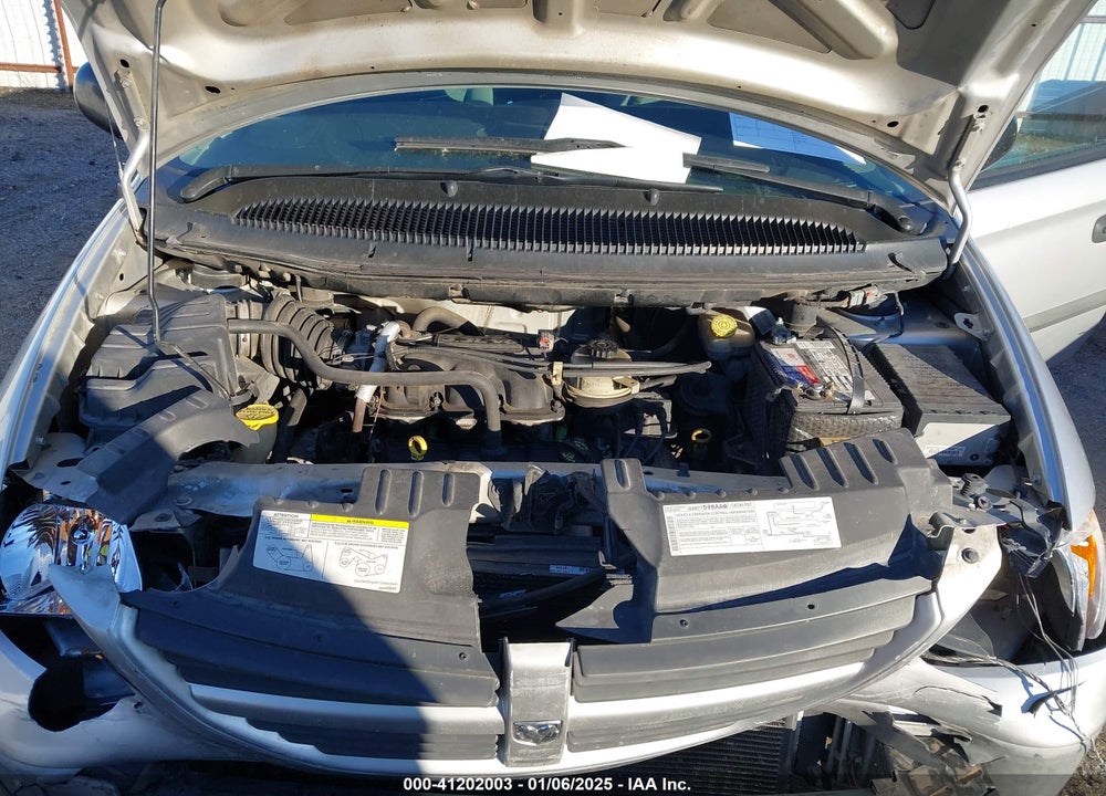 2007 DODGE CARAVAN SE VIN: 1D4GP25R97B238461