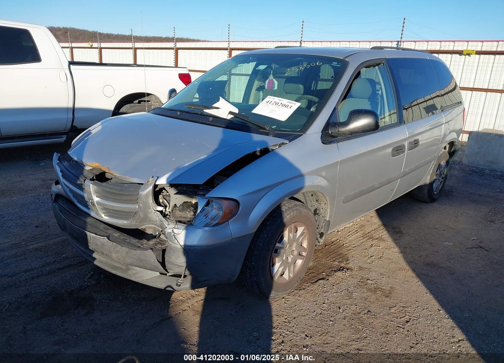 2007 DODGE CARAVAN SE VIN: 1D4GP25R97B238461