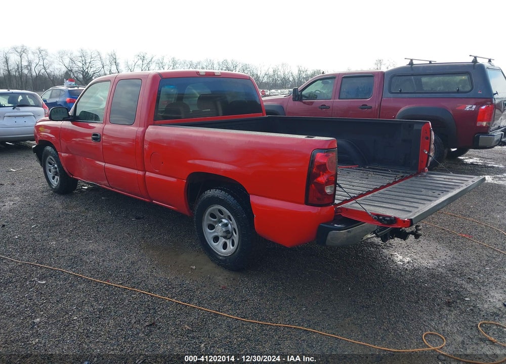 2006 CHEVROLET SILVERADO 1500 WORK TRUCK VIN: 1GCEC19X06Z196738