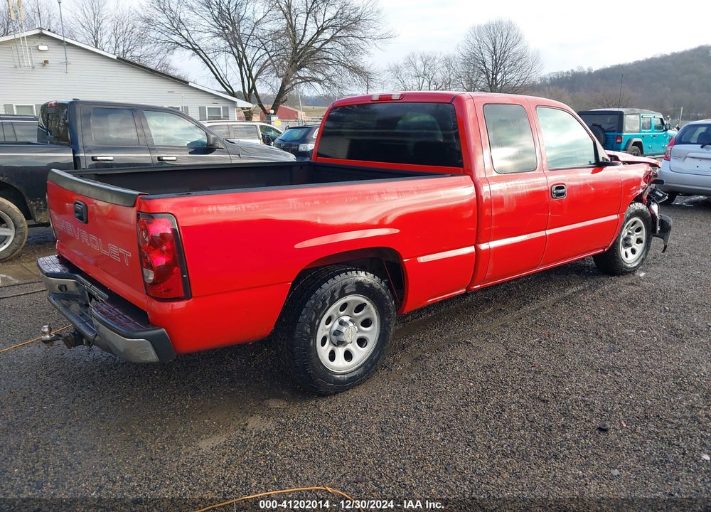 2006 CHEVROLET SILVERADO 1500 WORK TRUCK VIN: 1GCEC19X06Z196738