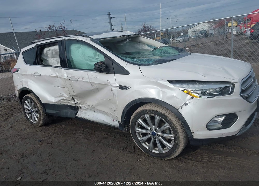 2017 FORD ESCAPE TITANIUM VIN: 1FMCU0JD9HUA12764