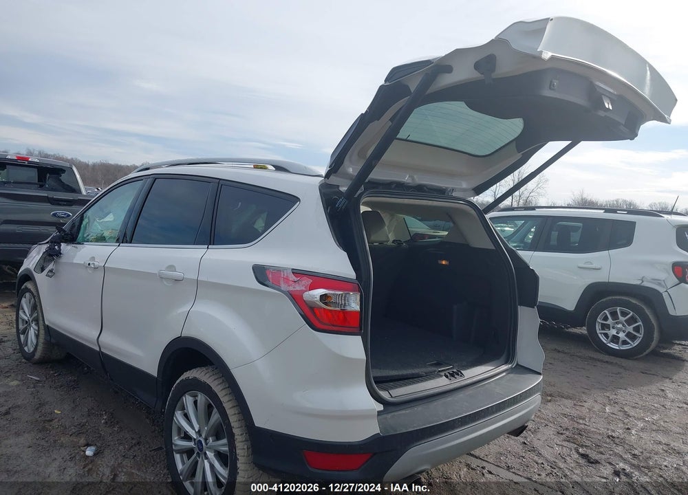 2017 FORD ESCAPE TITANIUM VIN: 1FMCU0JD9HUA12764