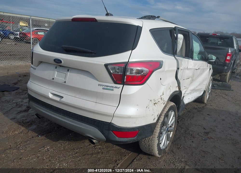 2017 FORD ESCAPE TITANIUM VIN: 1FMCU0JD9HUA12764