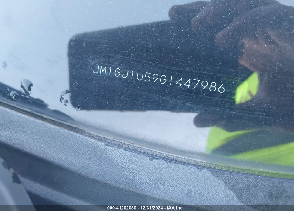 2016 MAZDA MAZDA6 VIN: JM1GJ1U59G1447986