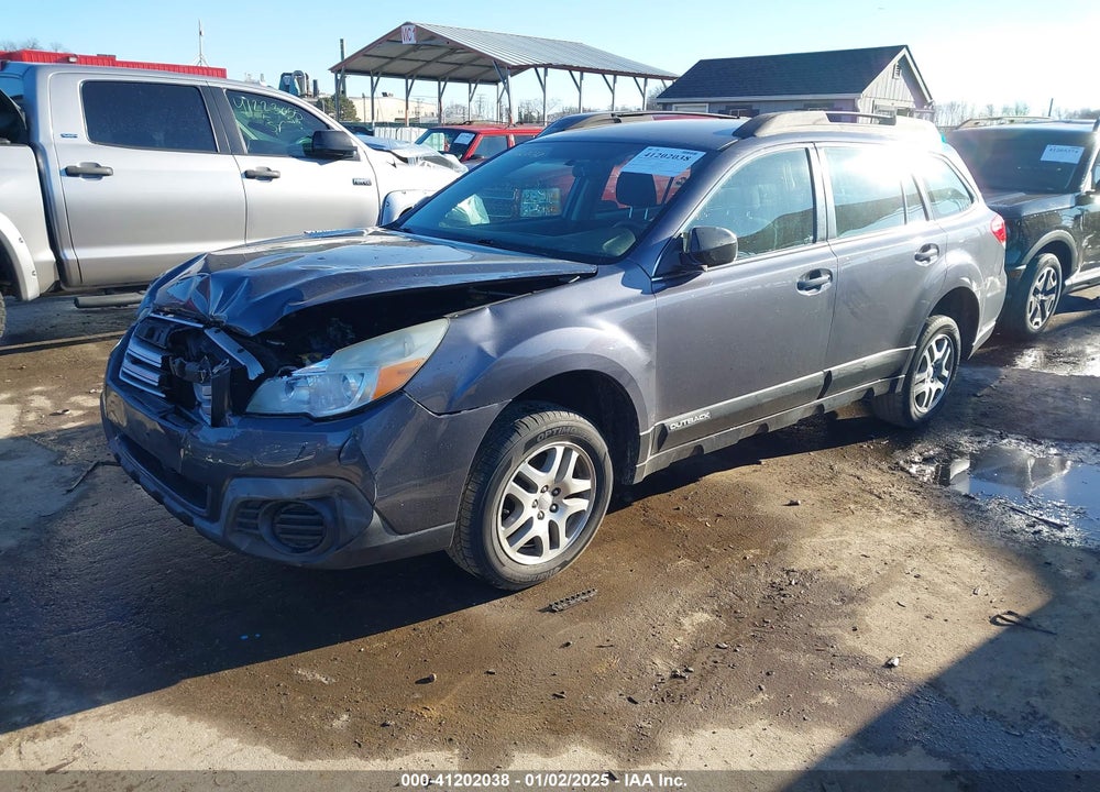2014 SUBARU OUTBACK 2.5I VIN: 4S4BRBAC8E3254317