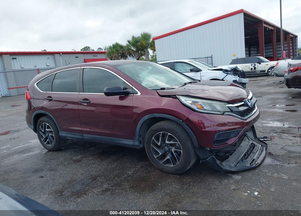 2016 HONDA CR-V VIN: 5J6RM3H43GL027183
