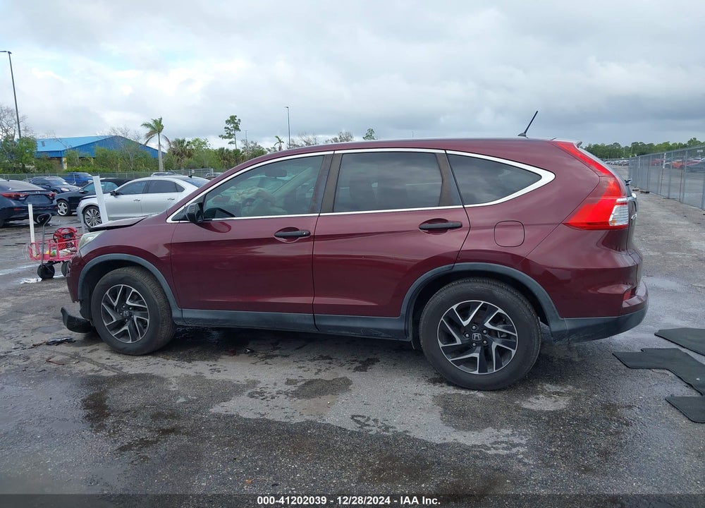 2016 HONDA CR-V VIN: 5J6RM3H43GL027183