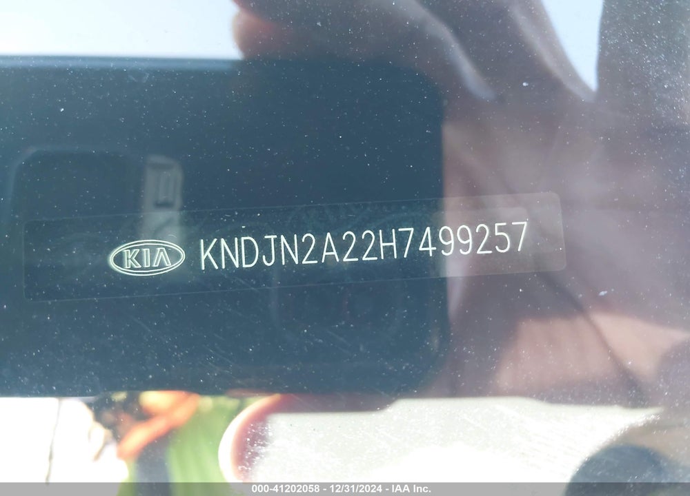 2017 KIA SOUL VIN: KNDJN2A22H7499257