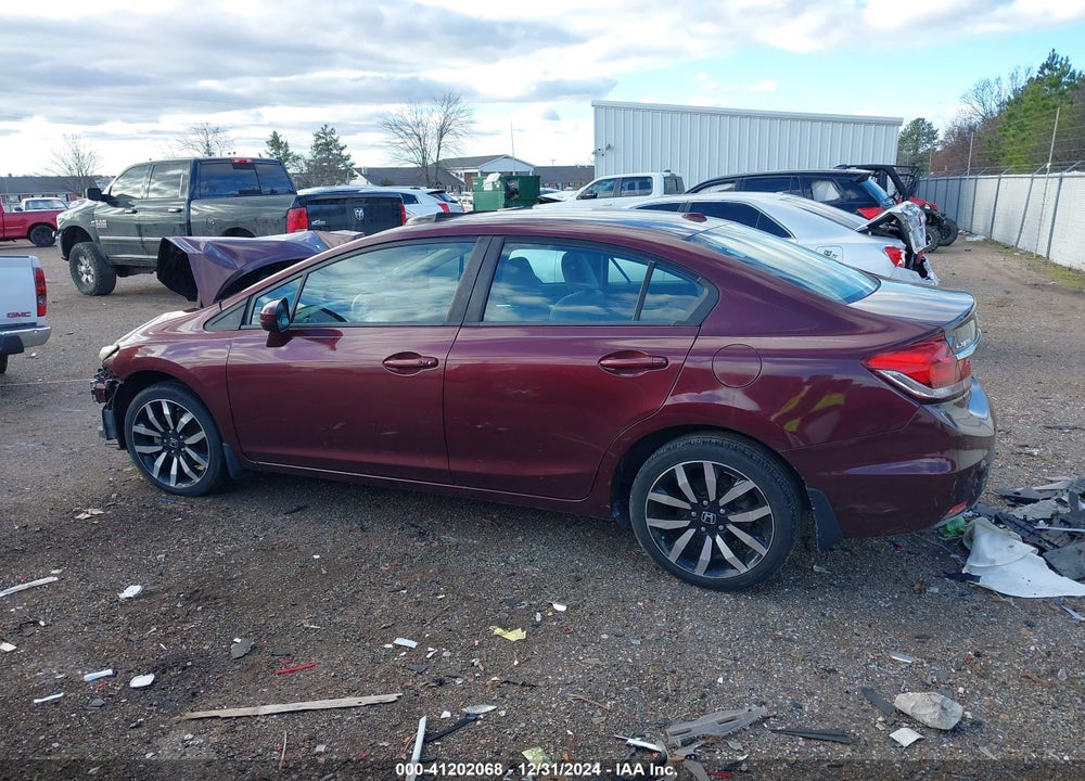 2015 HONDA CIVIC VIN: 19XFB2F98FE034127