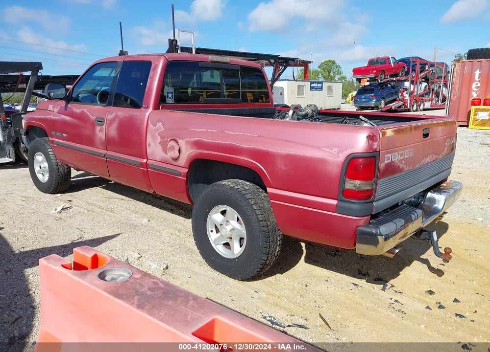 1999 DODGE RAM 1500 ST VIN: 3B7HF12Y8XG151376