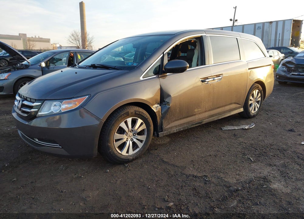 2015 HONDA ODYSSEY EX-L VIN: 5FNRL5H61FB110408