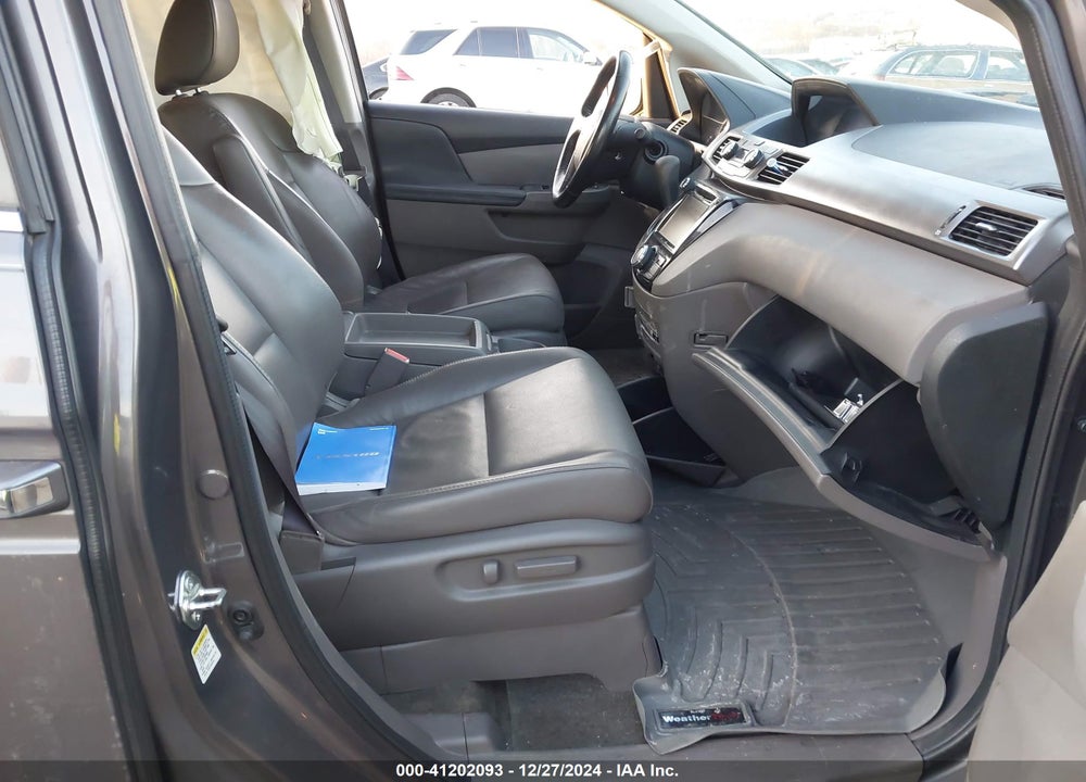 2015 HONDA ODYSSEY EX-L VIN: 5FNRL5H61FB110408