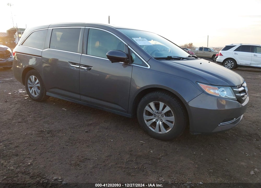 2015 HONDA ODYSSEY EX-L VIN: 5FNRL5H61FB110408
