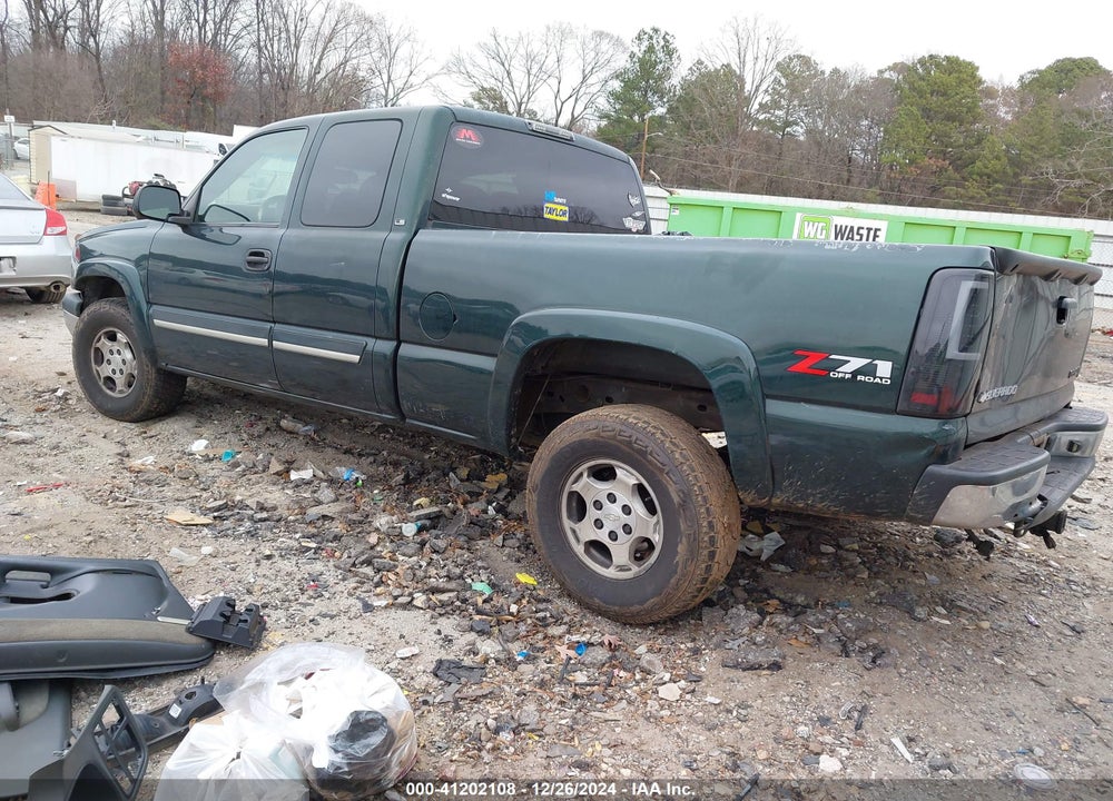 2003 CHEVROLET SILVERADO 1500 LS VIN: 1GCEK19V93E221057