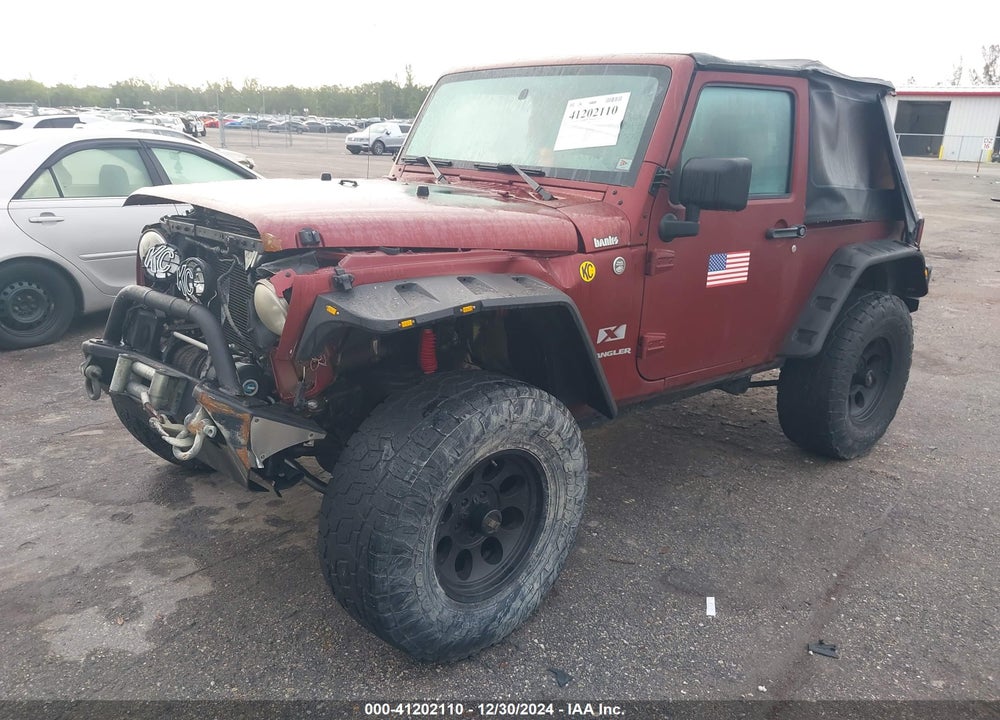2007 JEEP WRANGLER X VIN: 1J4FA24157L189138