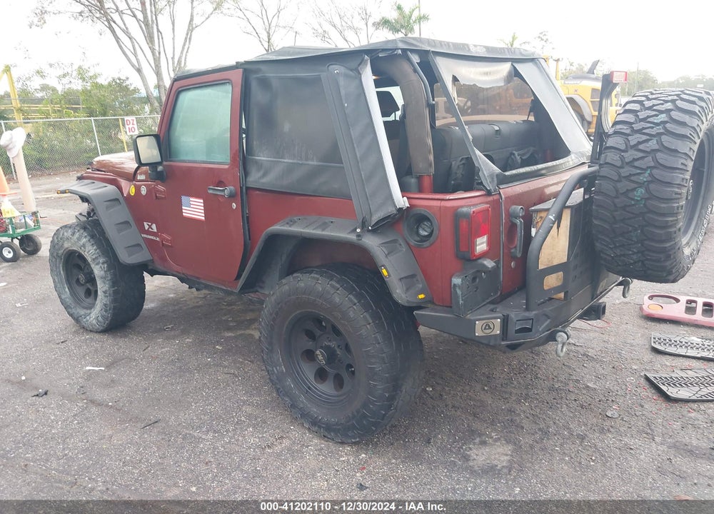 2007 JEEP WRANGLER X VIN: 1J4FA24157L189138