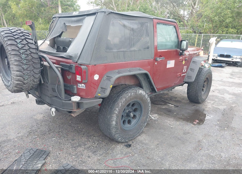 2007 JEEP WRANGLER X VIN: 1J4FA24157L189138