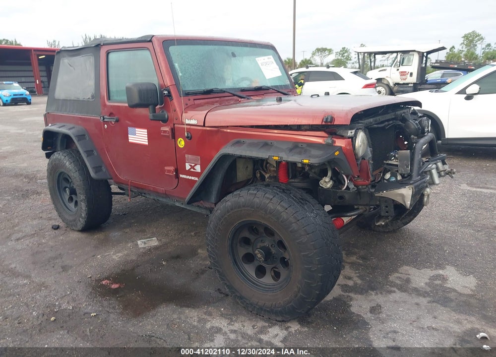 2007 JEEP WRANGLER X VIN: 1J4FA24157L189138