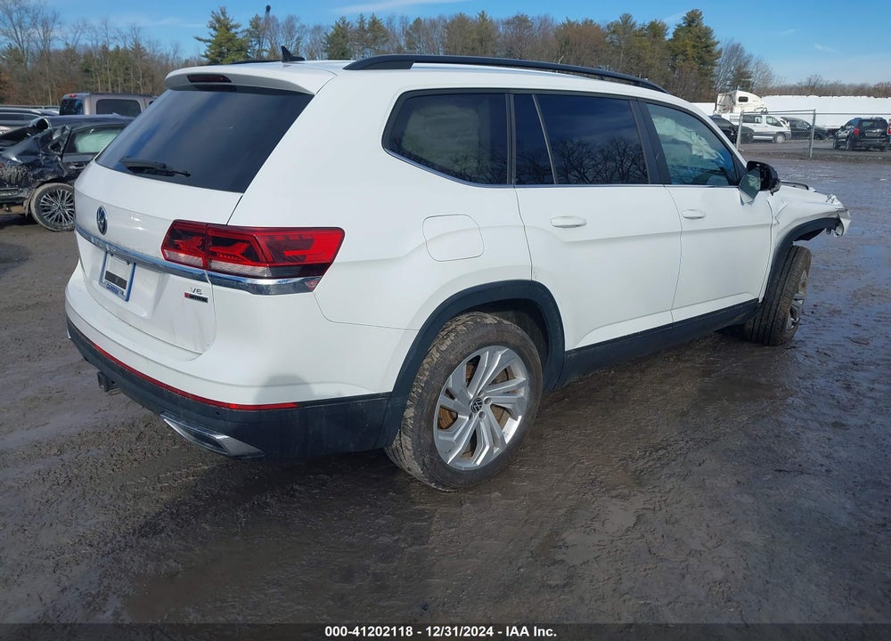 2021 VOLKSWAGEN ATLAS 3.6L V6 SE W/TECHNOLOGY VIN: 1V2HR2CAXMC568493