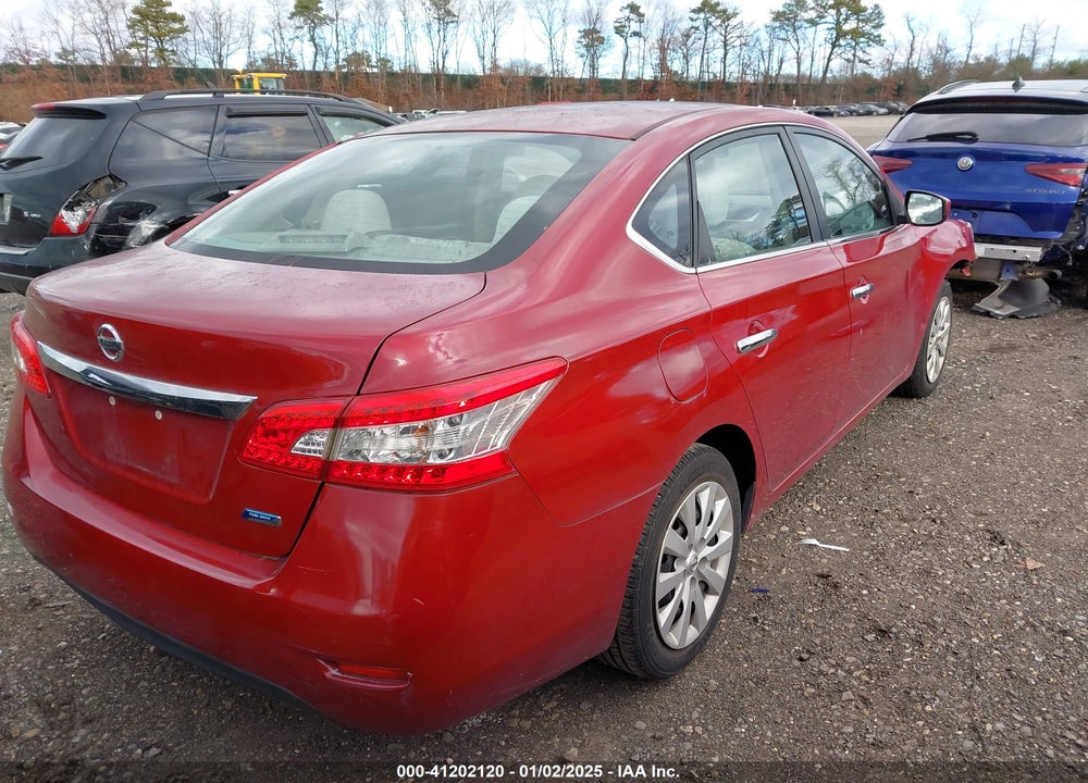 2014 NISSAN SENTRA S VIN: 3N1AB7AP4EY243880