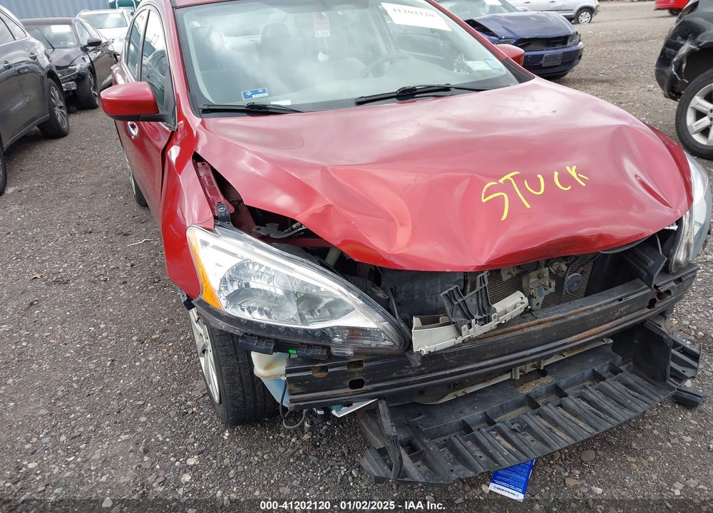 2014 NISSAN SENTRA S VIN: 3N1AB7AP4EY243880