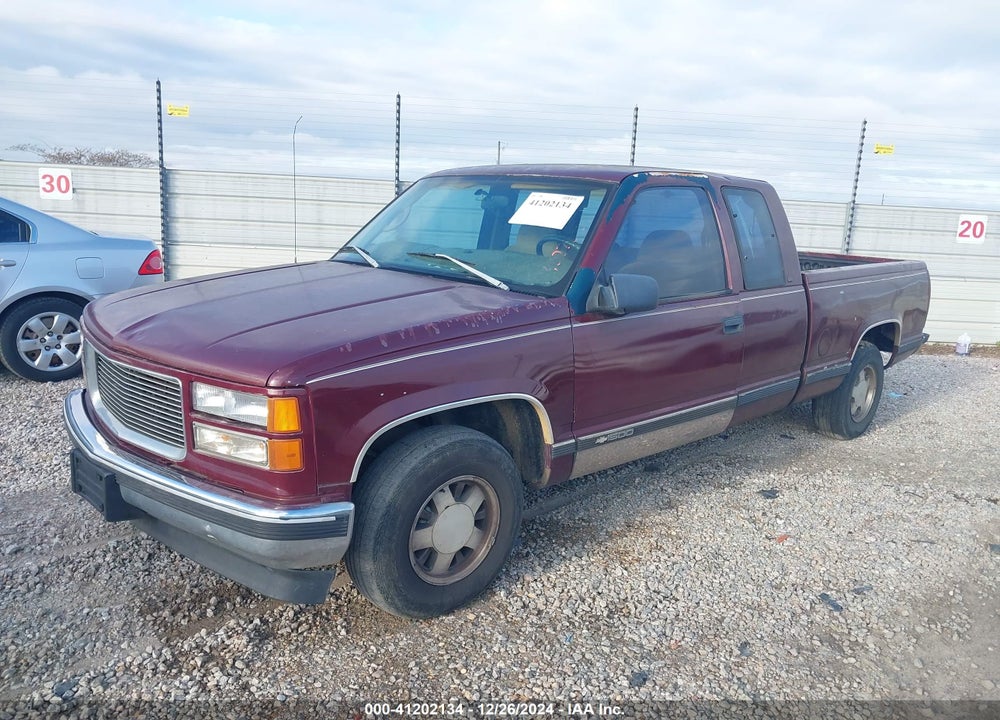 1998 CHEVROLET C1500 FLEETSIDE VIN: 2GCEC19M5W1207375