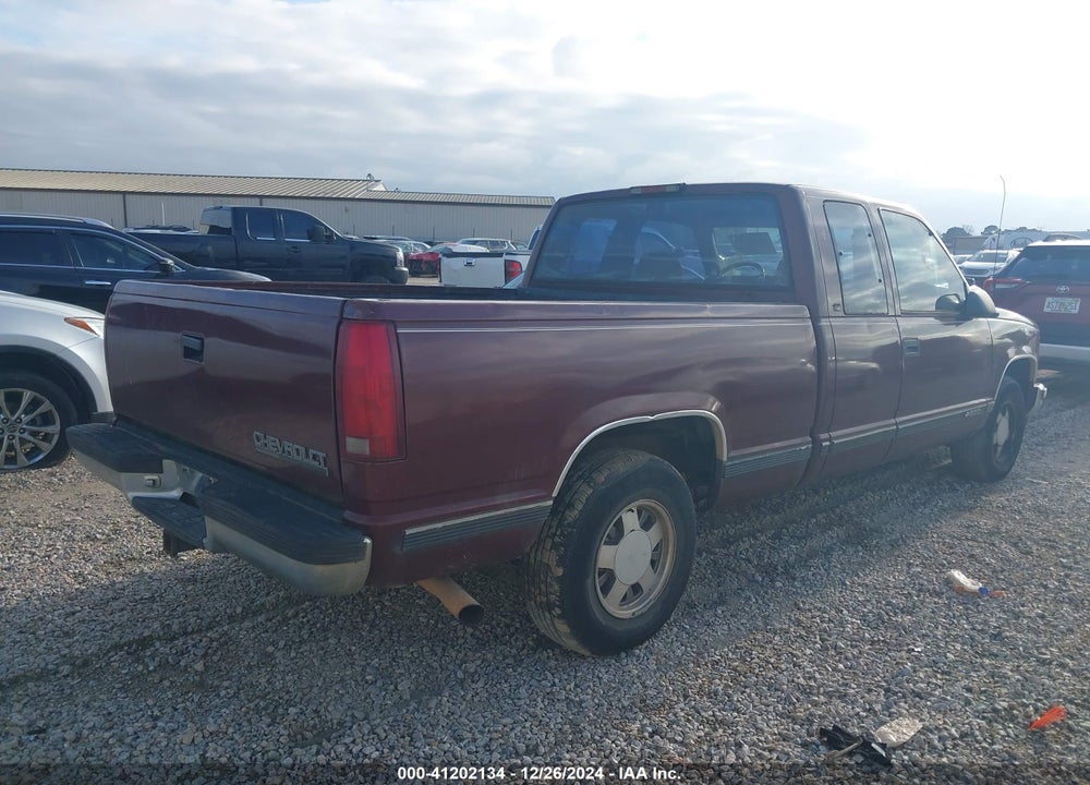 1998 CHEVROLET C1500 FLEETSIDE VIN: 2GCEC19M5W1207375