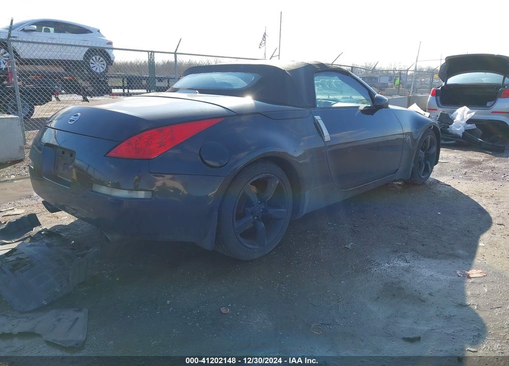 2006 NISSAN 350Z TOURING VIN: JN1AZ36A26M458431