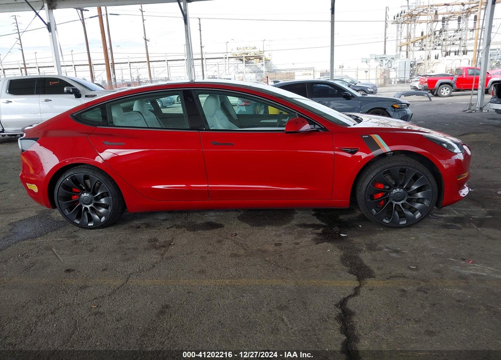 2022 TESLA MODEL 3 VIN: 5YJ3E1EC3NF294851