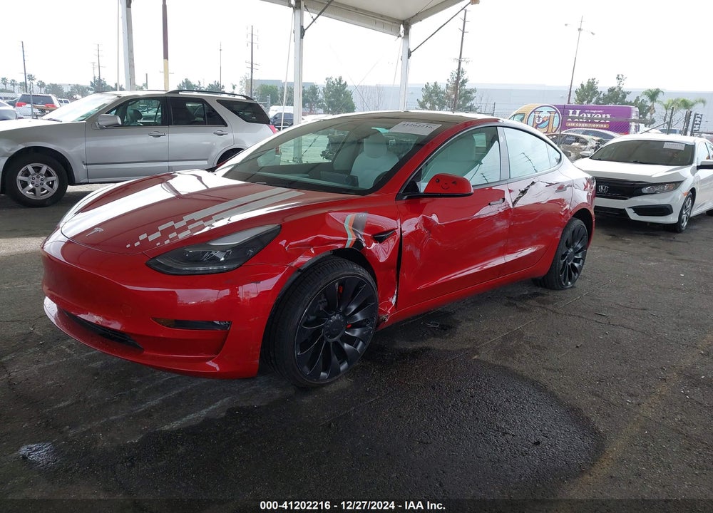 2022 TESLA MODEL 3 VIN: 5YJ3E1EC3NF294851