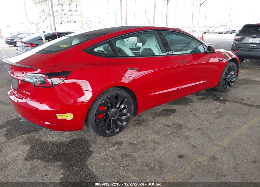 2022 TESLA MODEL 3 VIN: 5YJ3E1EC3NF294851