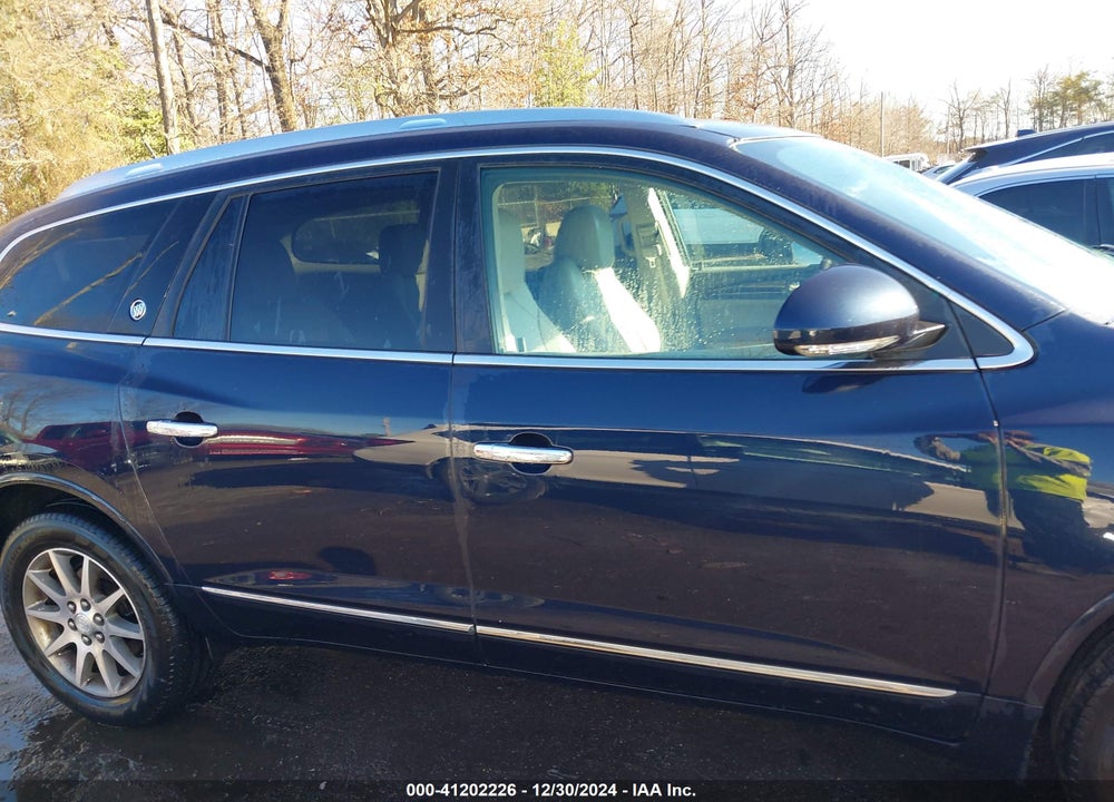 2017 BUICK ENCLAVE LEATHER VIN: 5GAKVBKD4HJ244599