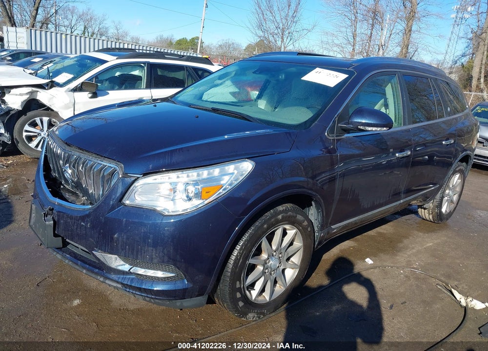 2017 BUICK ENCLAVE LEATHER VIN: 5GAKVBKD4HJ244599