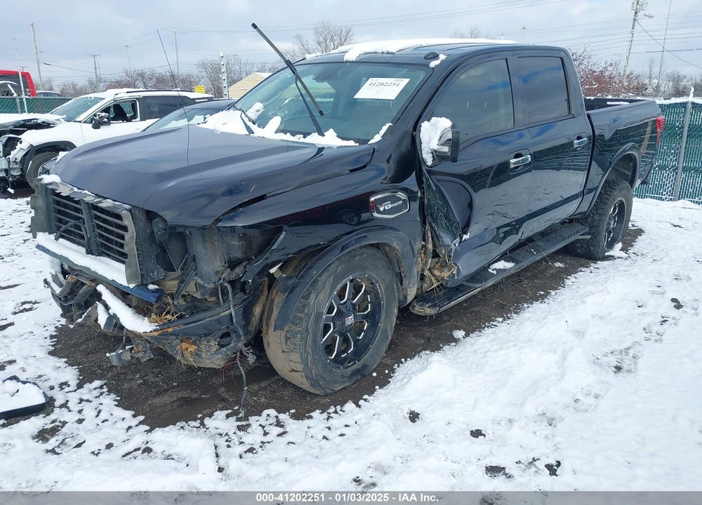 2017 NISSAN TITAN VIN: 1N6AA1E55HN533095