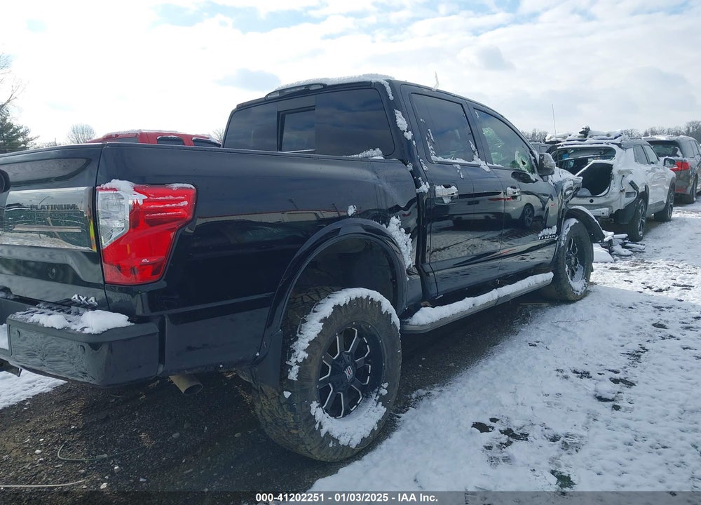 2017 NISSAN TITAN VIN: 1N6AA1E55HN533095
