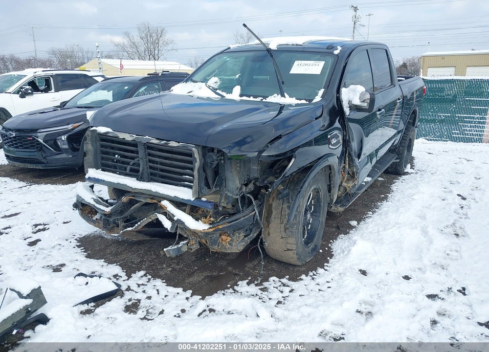 2017 NISSAN TITAN VIN: 1N6AA1E55HN533095