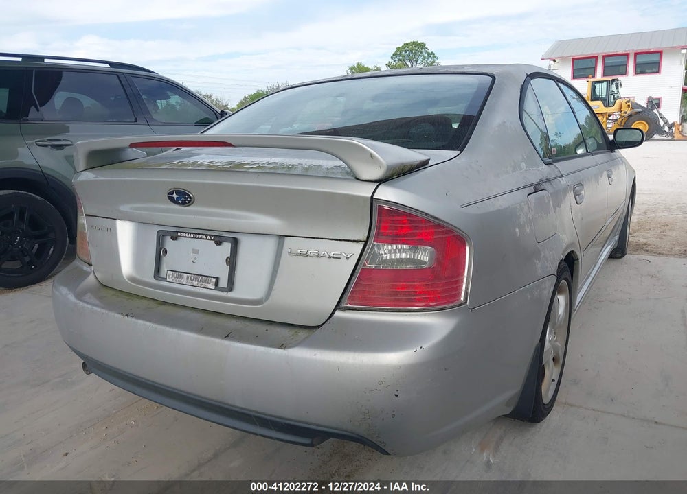 2006 SUBARU LEGACY VIN: 4S3BL626467205146
