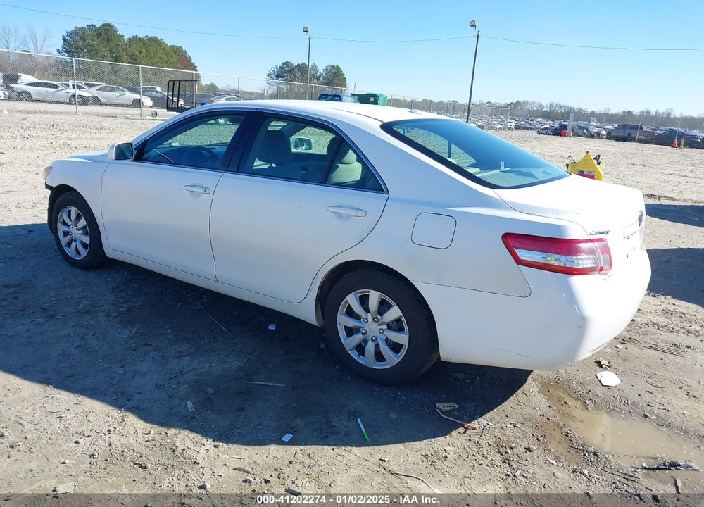 2011 TOYOTA CAMRY LE VIN: 4T1BF3EK9BU727518