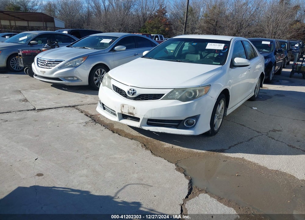 2013 TOYOTA CAMRY SE VIN: 4T1BF1FK6DU269426