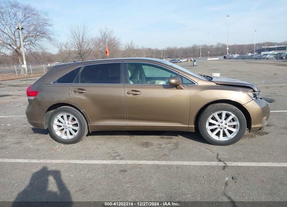 2009 TOYOTA VENZA BASE (A6) VIN: 4T3ZE11A09U012163