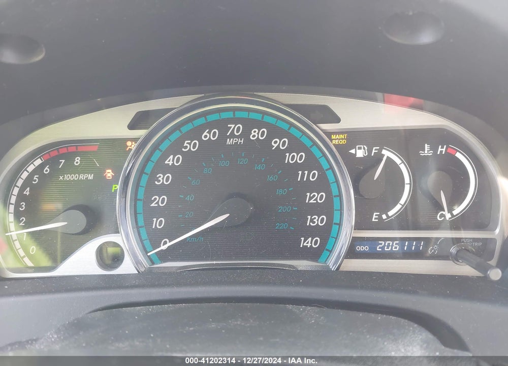 2009 TOYOTA VENZA BASE (A6) VIN: 4T3ZE11A09U012163