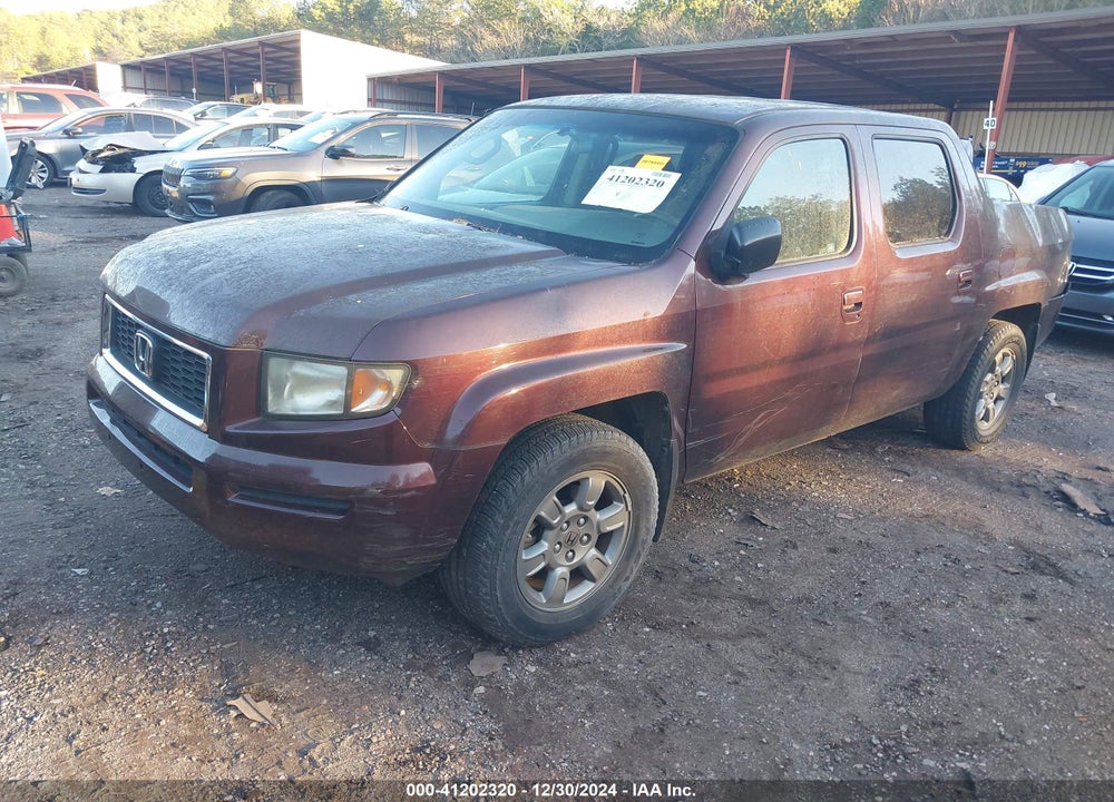 2007 HONDA RIDGELINE RTX VIN: 2HJYK16397H539609