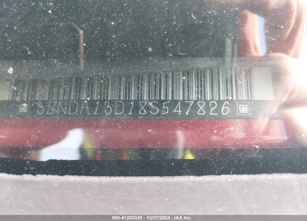 2008 CHEVROLET HHR LS VIN: 3GNDA13D18S547826