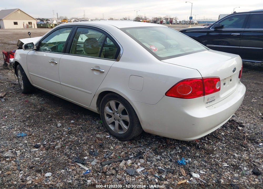 2007 KIA OPTIMA VIN: KNAGE123775158245