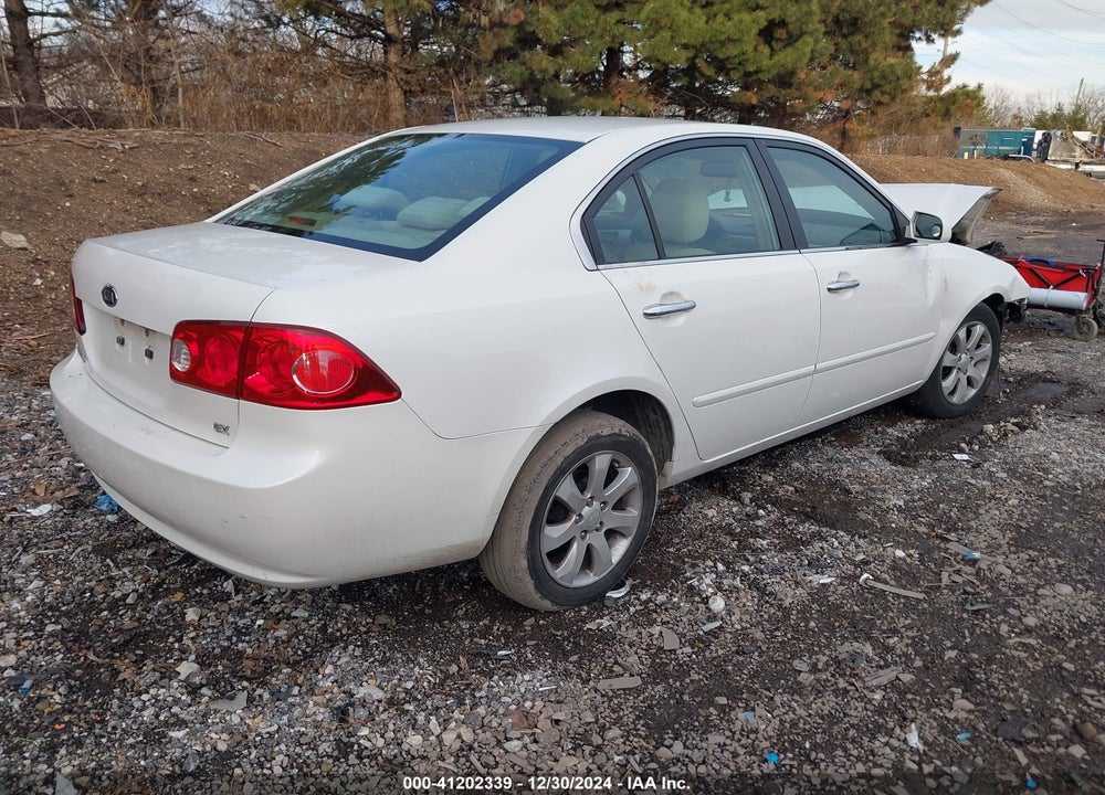 2007 KIA OPTIMA VIN: KNAGE123775158245