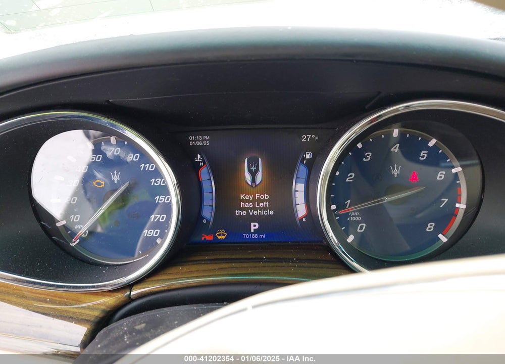 2015 MASERATI QUATTROPORTE S Q4 VIN: ZAM56RRA7F1134197