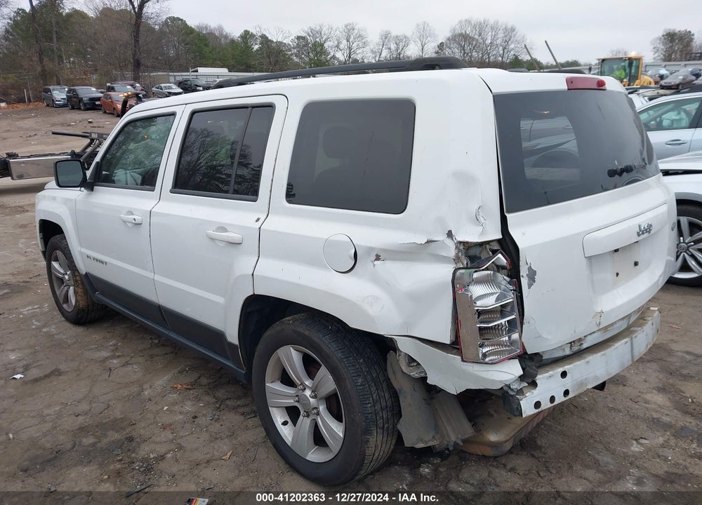 2015 JEEP PATRIOT LATITUDE VIN: 1C4NJPFB7FD120125