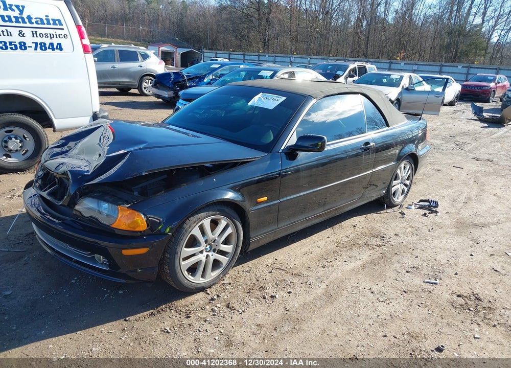 2002 BMW 330CI VIN: WBABS53462JU93787