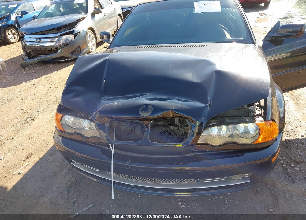 2002 BMW 330CI VIN: WBABS53462JU93787