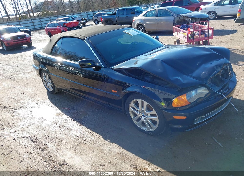 2002 BMW 330CI VIN: WBABS53462JU93787